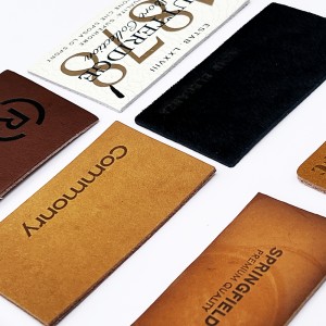 Leather labels